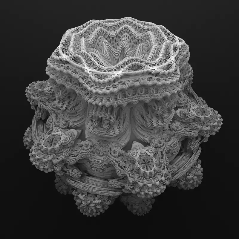 Raytraced power 8 Mandelbulb